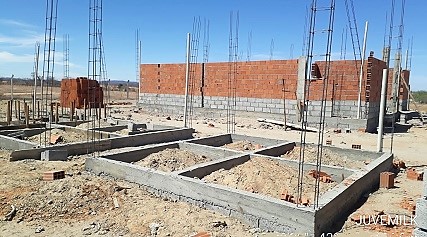 Construção do administrativo.