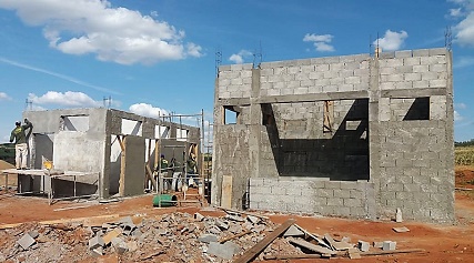 Inicio da construção