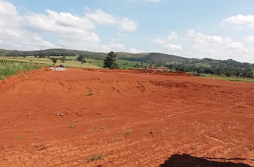 Terreno preparado.